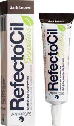 RefectoCil - Sensitive - Wimper & Wenkbrauw Verf - Donkerbruin - 15 Ml -Poeder - Foundation Winkel 704x1200 2