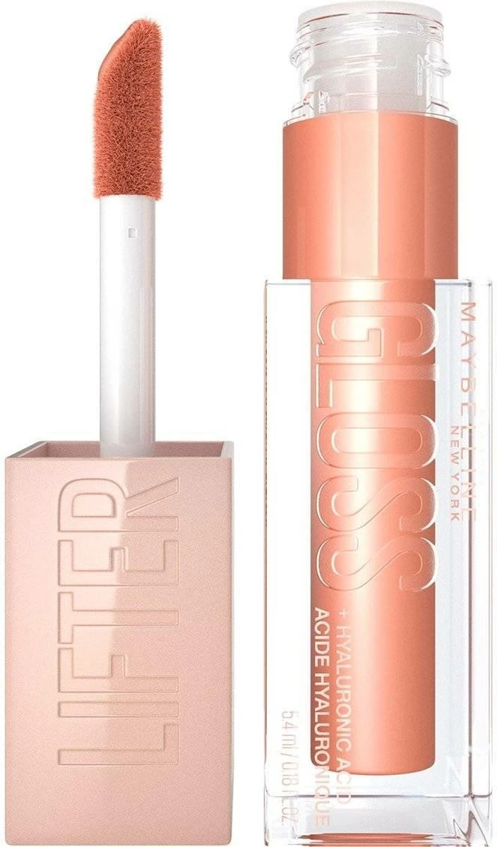 Maybelline Lifter Lipgloss - 007 Amber (met Hyaluronic Acid) 3 Maybelline Lifter Lipgloss - 007 Amber (met Hyaluronic Acid)