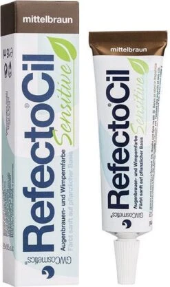 RefectoCil - Sensitive - Wimper & Wenkbrauw Verf - Donkerbruin - 15 Ml -Poeder - Foundation Winkel 710x1200