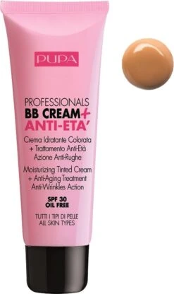 Pupa Milano Professionals BB Cream + Anti-Eta - 001 Nude 24 Pupa Milano Professionals BB Cream + Anti-Eta - 001 Nude -Poeder - Foundation Winkel 712x1200
