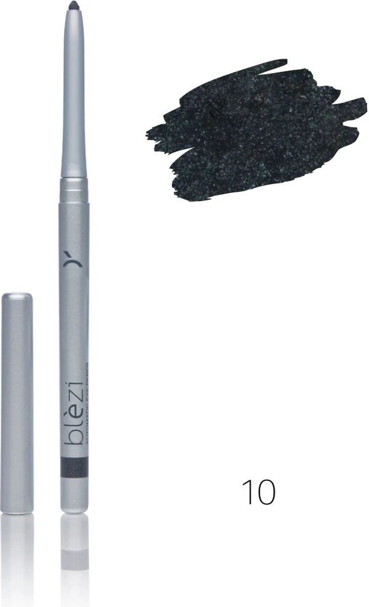 Blèzi® Automatic Eye Pencil 10 Shiny Black - Oogpotlood Zwart Waterproof - Zwart Met Shine 8 Blèzi® Automatic Eye Pencil 10 Shiny Black - Oogpotlood Zwart Waterproof - Zwart Met Shine - Afbeelding 6