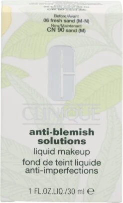Clinique Anti Blemish Solutions Liquid Foundationl - 06 Fresh Sand -Poeder - Foundation Winkel 730x1200