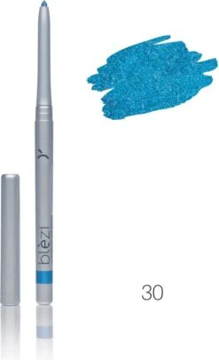 Blèzi® Automatic Eye Pencil 30 Brilliant Blue - Oogpotlood Waterproof - Blauw Felblauw -Poeder - Foundation Winkel 731x1200 1