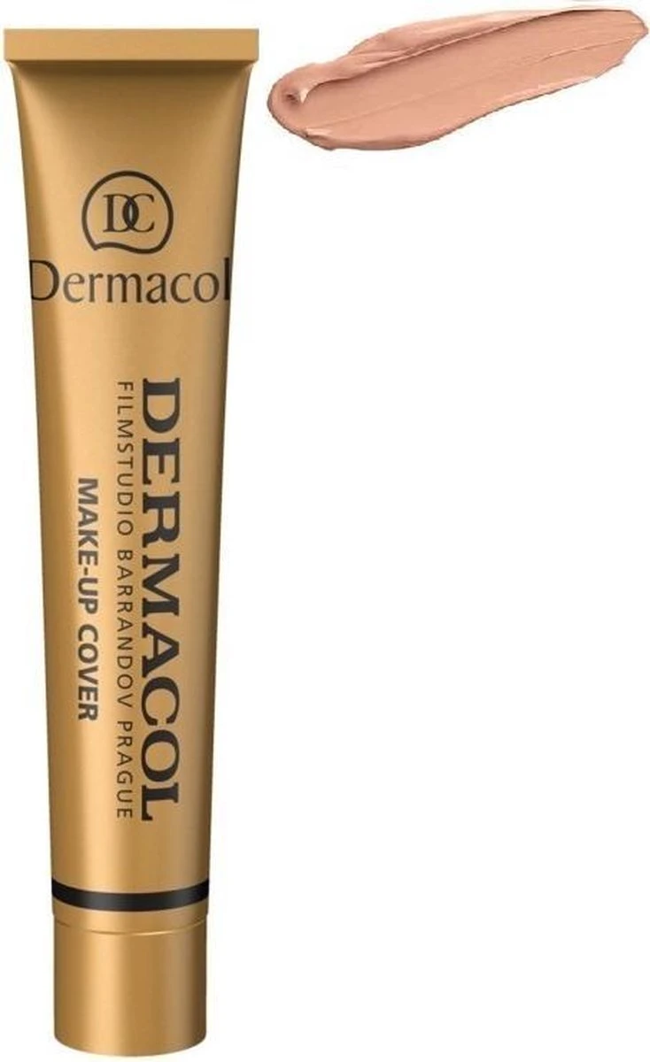 Dermacol - Make-up Cover - 30 Ml - Waterproof - Tint 215 9 Dermacol - Make-up Cover - 30 Ml - Waterproof - Tint 215 - Afbeelding 7