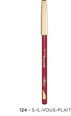 L’Oréal Paris Color Riche Lipliner - 124 S'il Vous Plait - Rood Lippenpotlood -Poeder - Foundation Winkel 739x1200 2
