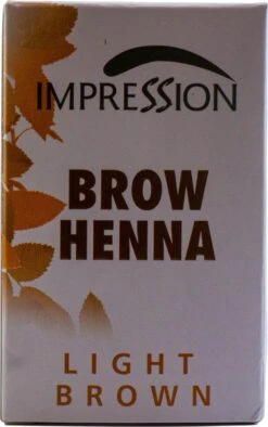 Impression Henna Wenkbrauwverf | Lichtbruin | Light Brown | Brun Clair | Brow Henna | Goed Voor Meer Dan 20 Behandelingen 13 Impression Henna Wenkbrauwverf | Lichtbruin | Light Brown | Brun Clair | Brow Henna | Goed Voor Meer Dan 20 Behandelingen -Poeder - Foundation Winkel 753x1200