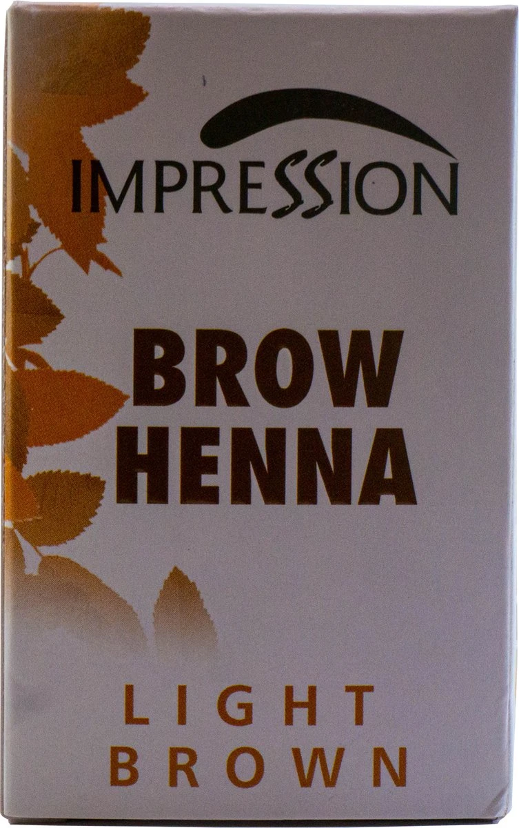 Impression Henna Wenkbrauwverf | Lichtbruin | Light Brown | Brun Clair | Brow Henna | Goed Voor Meer Dan 20 Behandelingen 8 Impression Henna Wenkbrauwverf | Lichtbruin | Light Brown | Brun Clair | Brow Henna | Goed Voor Meer Dan 20 Behandelingen - Afbeelding 6