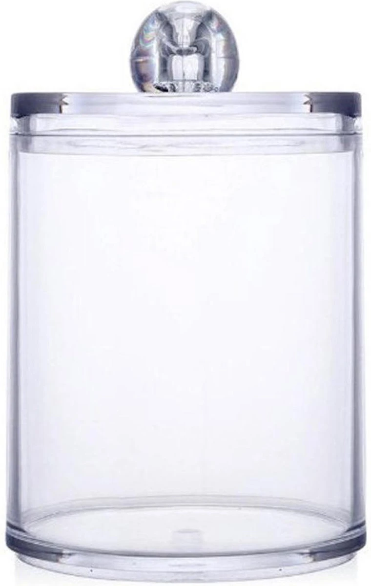 Without Lemon - Wattenstaafjes En Wattenschijfjes Houder - Dubbel Transparant Opberghouder - Opbergdoosje - Makeup Organizer - Zonder Zijopening - Met Deksel - Stapelbaar 7 Without Lemon - Wattenstaafjes En Wattenschijfjes Houder - Dubbel Transparant Opberghouder - Opbergdoosje - Makeup Organizer - Zonder Zijopening - Met Deksel - Stapelbaar - Afbeelding 5