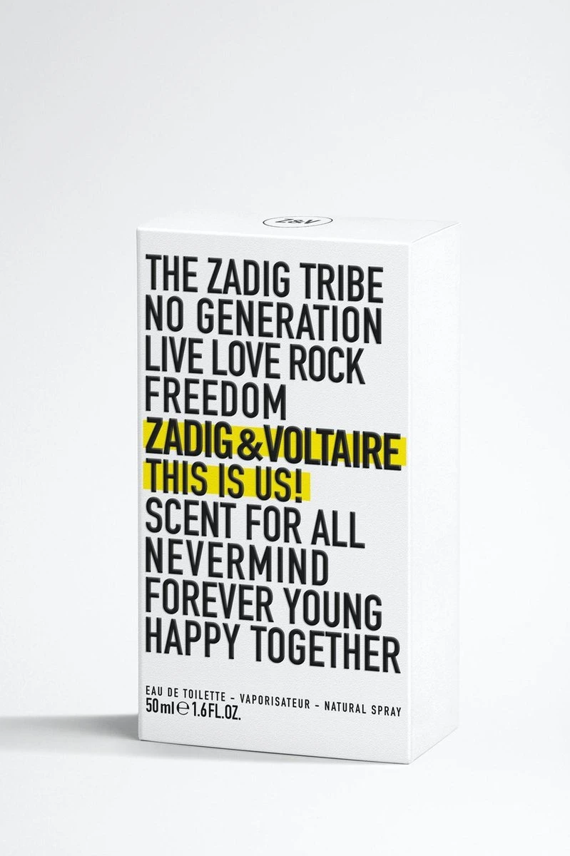 Zadig & Voltaire This Is Us! 50 Ml - Eau De Toilette - Unisex 5 Zadig & Voltaire This Is Us! 50 Ml - Eau De Toilette - Unisex - Afbeelding 4