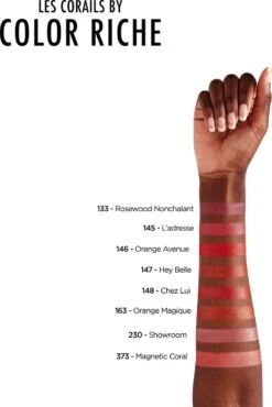 L'Oréal Lippenstift Color Riche Satin 145 L'Adresse Oranje -Poeder - Foundation Winkel 802x1200 3
