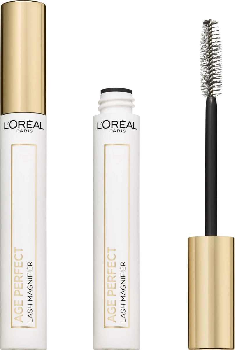 L'Oréal Paris Make-Up Designer Age Perfect Lash Magnifier - 02 Deep Brown - Mascara 4 L'Oréal Paris Make-Up Designer Age Perfect Lash Magnifier - 02 Deep Brown - Mascara - Afbeelding 2