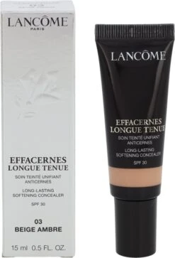 Lancôme Effacernes Longue Tenue Concealer 15 Ml - 03 Beige Ambre -Poeder - Foundation Winkel 817x1200