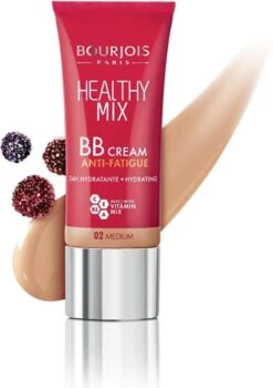 Bourjois Healthy Mix BB Cream Anti Fatigue - 02 Medium Beige -Poeder - Foundation Winkel 846x1200