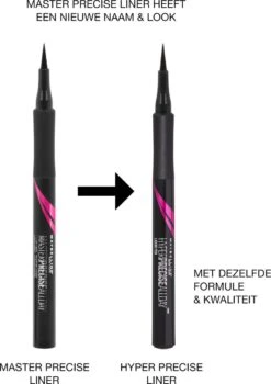 Maybelline Hyper Precise All Day Liquid Eyeliner - Zwart 16 Maybelline Hyper Precise All Day Liquid Eyeliner - Zwart -Poeder - Foundation Winkel 847x1200 1
