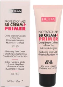 Pupa BB Cream + Primer For Combination To Oily Skin - 002 Sand -Poeder - Foundation Winkel 874x1200 1