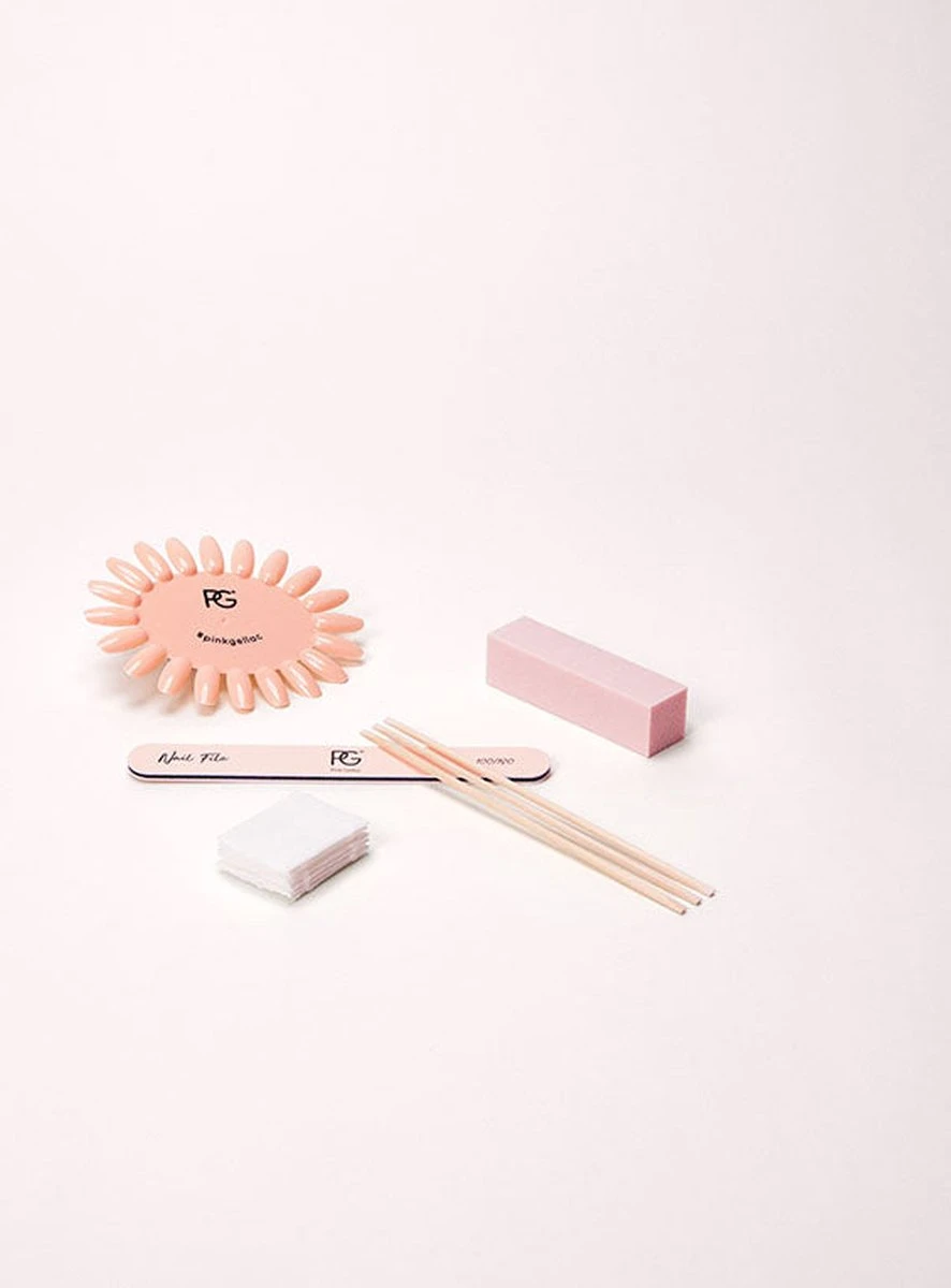 Pink Gellac - Starterset Premium Uncovered Met 4 Kleuren En LED Lamp + Manicure Set 7 Pink Gellac - Starterset Premium Uncovered Met 4 Kleuren En LED Lamp + Manicure Set - Afbeelding 5