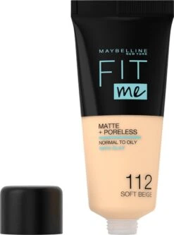 Maybelline Fit Me Matte & Poreless Foundation - 115 Ivory -Poeder - Foundation Winkel 891x1200