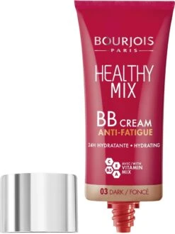 Bourjois Healthy Mix BB Cream Anti Fatigue - 03 Dark Beige -Poeder - Foundation Winkel 897x1200 1