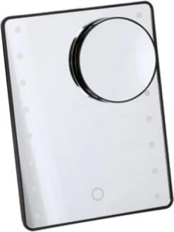 Orange85 Make-up Spiegel - Met Verlichting - LED - Met Vergrootglas - Zwart