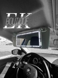 Merkloos EK Boutique 'auto Zonneklep Make-up Spiegel Met Led Verlichting' (oplaadbaar) (wit) 'make-up Spiegel Auto' 'make-up Spiegel Met Led' 'make-up Spiegel' 'make-up Spiegel Met Led' 'make-up Spiegel' -Poeder - Foundation Winkel 900x1200 6