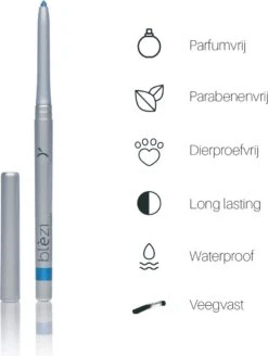 Blèzi® Automatic Eye Pencil 30 Brilliant Blue - Oogpotlood Waterproof - Blauw Felblauw -Poeder - Foundation Winkel 905x1200 2
