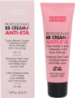 Pupa Milano Professionals BB Cream + Anti-Eta - 001 Nude 19 Pupa Milano Professionals BB Cream + Anti-Eta - 001 Nude -Poeder - Foundation Winkel 920x1200 2