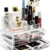 AWEMOZ Make-Up Organizer - Beauty Organizer Voor Make Up - Opbergbox - Opbergdoos Cosmetica - Sieradendoos - 20 Opbergvakken - Nagellak - Lippenstift - Transparant - Cadeau Voor Vrouw -Poeder - Foundation Winkel 929x1200 2