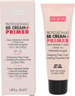Pupa Milano Professionals BB Cream + Primer - 002 Sand 22 Pupa Milano Professionals BB Cream + Primer - 002 Sand -Poeder - Foundation Winkel 931x1200 1