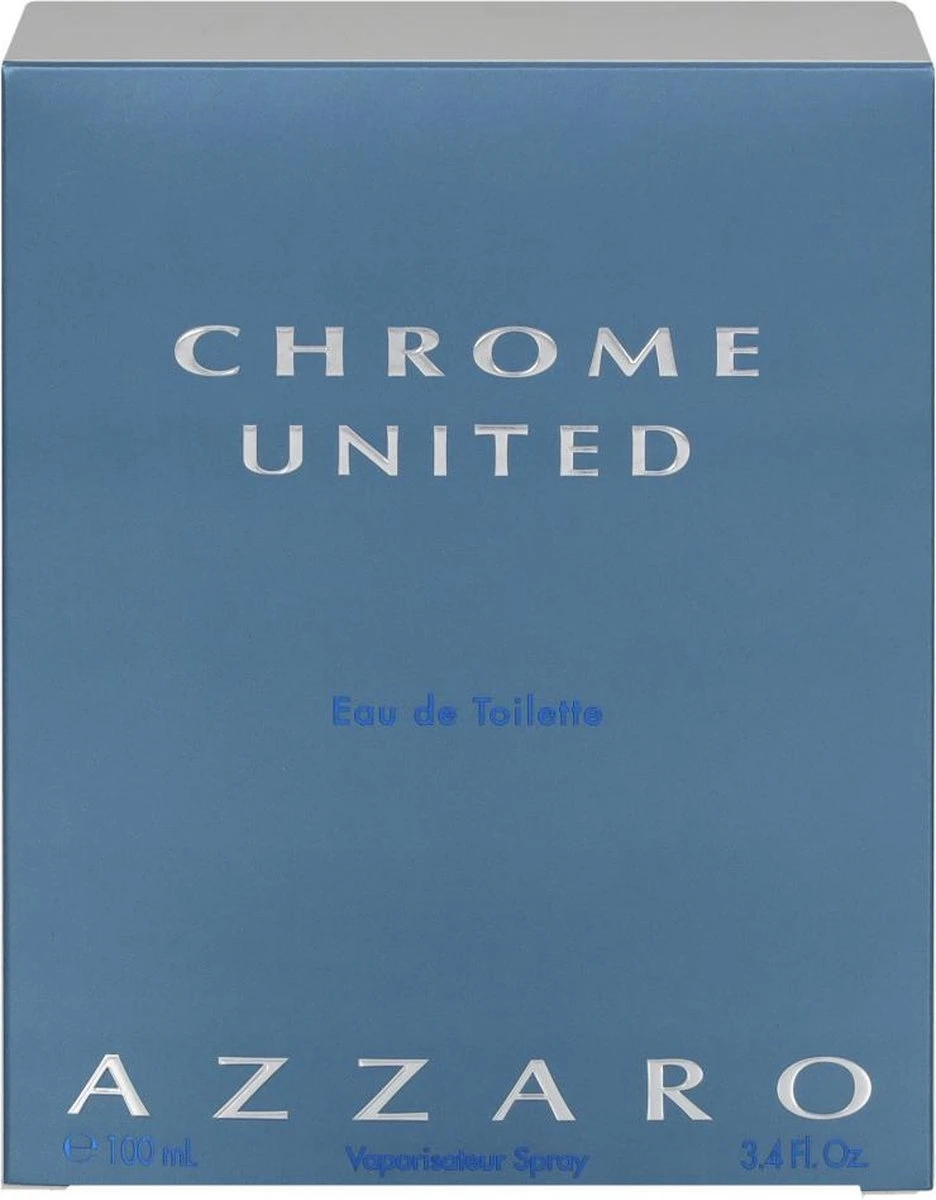 Azzaro Chrome United Eau De Toilette Spray 100 Ml 5 Azzaro Chrome United Eau De Toilette Spray 100 Ml - Afbeelding 3
