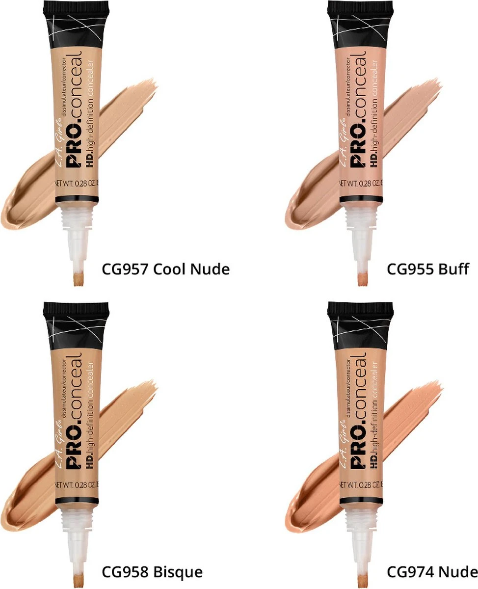 LA Girl - HD PRO Concealer - Natural 7 LA Girl - HD PRO Concealer - Natural - Afbeelding 5