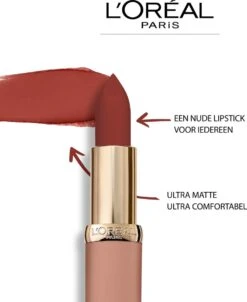 L'Oréal Paris Color Riche Free The Nudes Lippenstift – 07 No Shame – Roze - Nude Matte Lipstick – L'Oréal Lipstick – 3,9 Gr. 11 L'Oréal Paris Color Riche Free The Nudes Lippenstift – 07 No Shame – Roze - Nude Matte Lipstick – L'Oréal Lipstick – 3,9 Gr. -Poeder - Foundation Winkel 980x1200 2