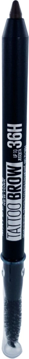 Maybelline Tattoo Brow 36H Wenkbrauwpotlood - 05 Medium Brown 10 Maybelline Tattoo Brow 36H Wenkbrauwpotlood - 05 Medium Brown - Afbeelding 8